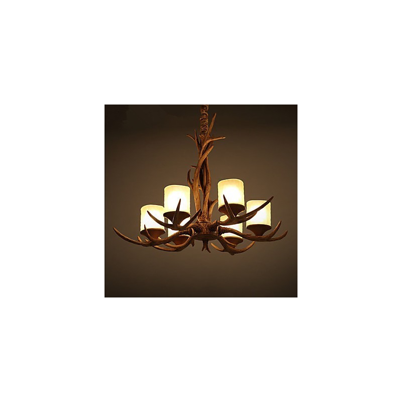 Lustre Suspension Vintage Résine