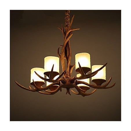 Lustre Suspension Vintage Résine Lustre Suspension Vintage Résine