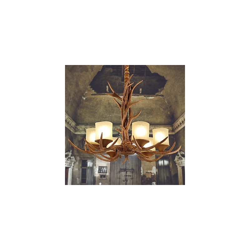 Lustre Suspension Vintage Résine