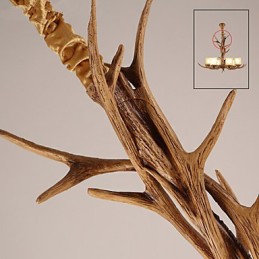 Lustre Suspension Vintage Résine