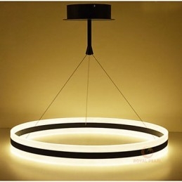 Lampe design en acier et cristal