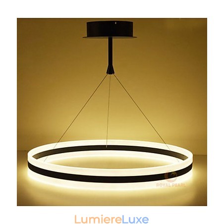 Lampe design en acier et cristal Lampe design en acier et cristal