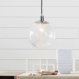 Suspension classique de style mini globe traditionnel