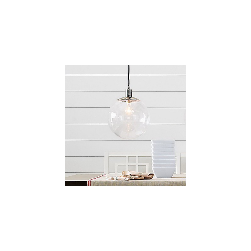 Suspension classique de style mini globe traditionnel
