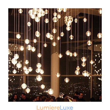 Lampe moderne en cristal de verre Aurora Borealis de style All Over The Sky Star Bocci Droplight Lampe moderne en cristal de verre Aurora Borealis de style All Over The Sky Star Bocci Droplight