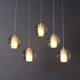 Lampe moderne en cristal de verre Aurora Borealis de style All Over The Sky Star Bocci Droplight