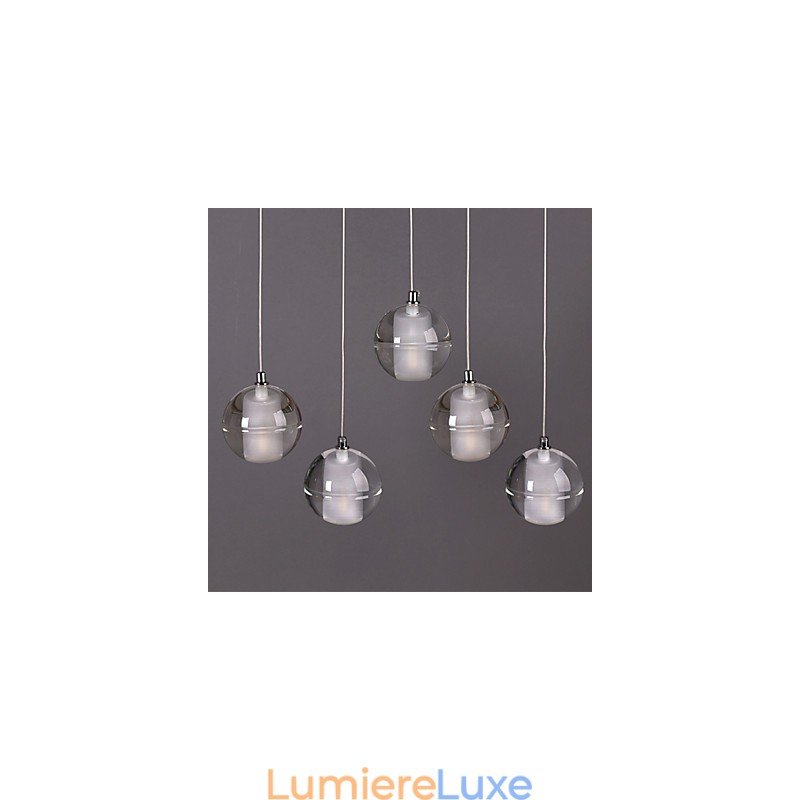 Lampe moderne en cristal de verre Aurora Borealis de style All Over The Sky Star Bocci Droplight