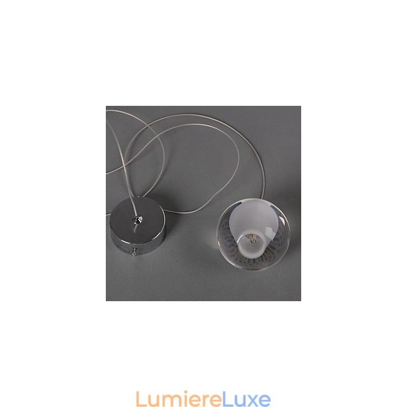 Lampe moderne en cristal de verre Aurora Borealis de style All Over The Sky Star Bocci Droplight