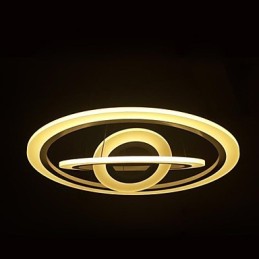 Suspension acrylique moderne et contemporaine de 75 watts