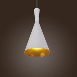 Suspension en métal de style rétro contemporain moderne et rustique
