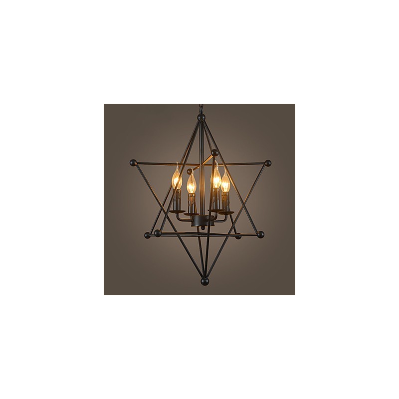 Plafonniers rétro classiques en métal, lampes suspendues simples, lampe suspendue de café