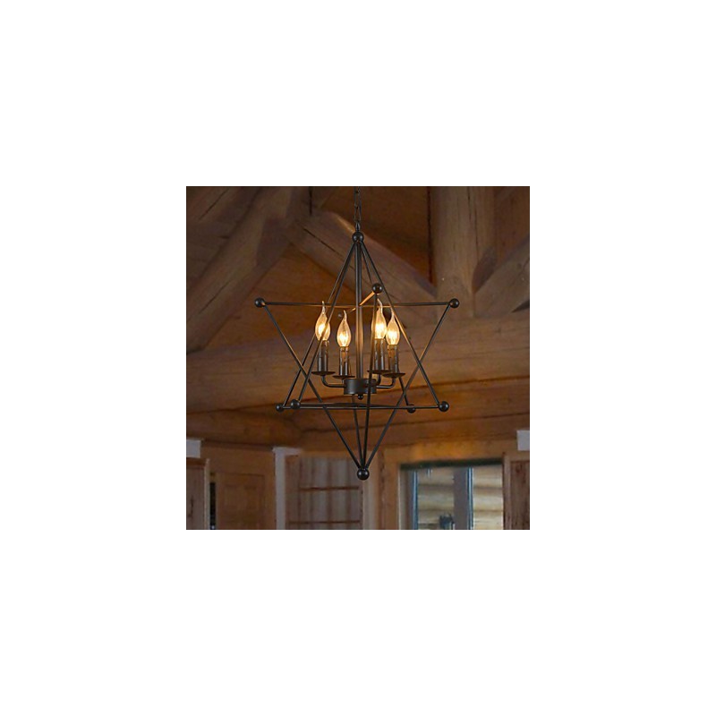 Plafonniers rétro classiques en métal, lampes suspendues simples, lampe suspendue de café