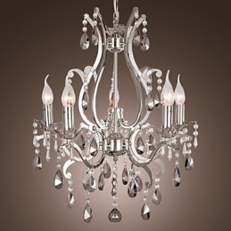 Lustre chromé classique traditionnel