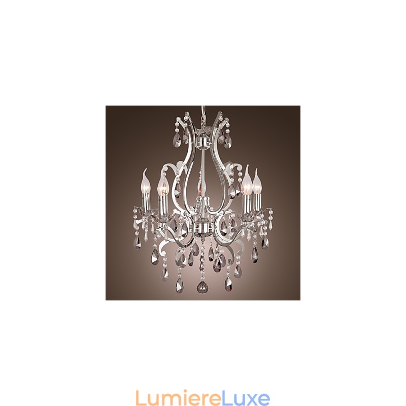 Lustre chromé classique traditionnel