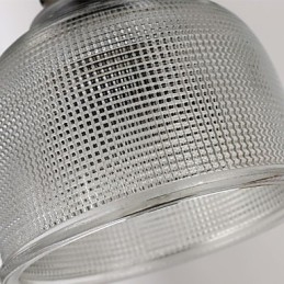 Lustre nordique en vitrail de petite taille, restauré selon des méthodes anciennes