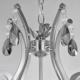 Lustre chromé classique traditionnel