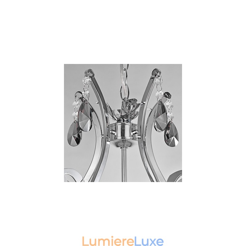 Lustre chromé classique traditionnel