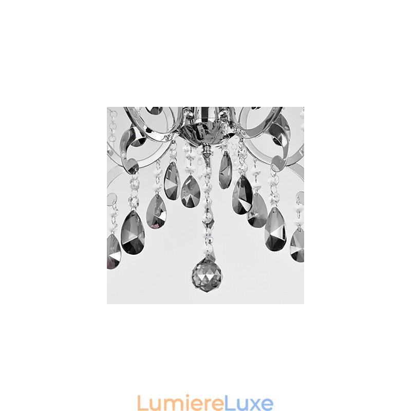 Lustre chromé classique traditionnel