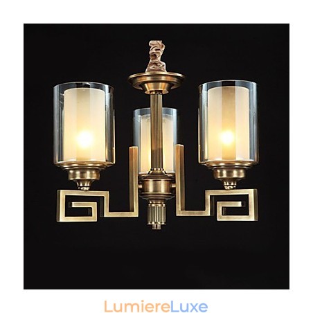 Lampe de style chinois Lampe en cuivre Lampe en cuivre Lampe de style chinois Lampe en cuivre Lampe en cuivre
