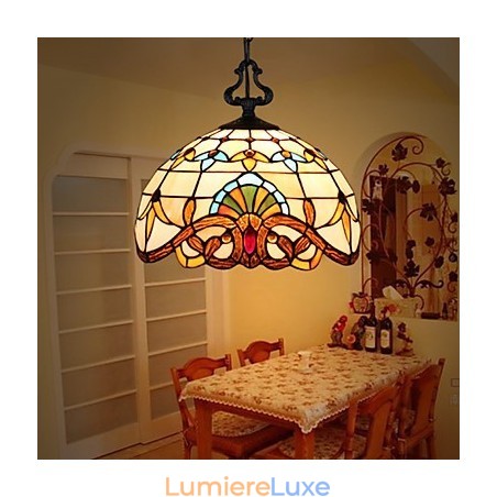 Lampe pastorale européenne de 1 mètre, petite lampe suspendue en verre d'art créatif Lampe pastorale européenne de 1 mètre, petite lampe suspendue en verre d'art créatif