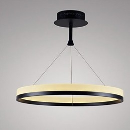 Suspension ronde blanche moderne à 4 niveaux