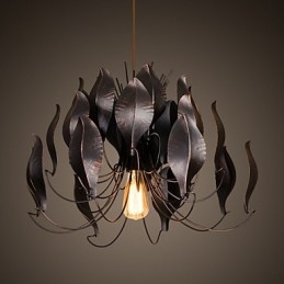 Plafonniers rétro classiques en métal, lampes suspendues simples, lampe suspendue de café