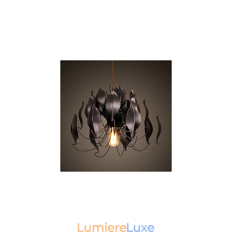 Plafonniers rétro classiques en métal, lampes suspendues simples, lampe suspendue de café