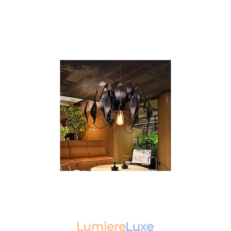Plafonniers rétro classiques en métal, lampes suspendues simples, lampe suspendue de café
