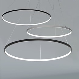 Suspension à intensité variable de 80 cm de diamètre, design moderne