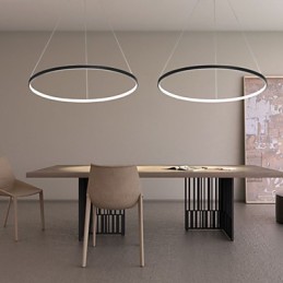 Suspension à intensité variable de 80 cm de diamètre, design moderne