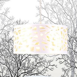 Lampe DropLight à tête unique, tendance et contemporaine, comme la lampe Bird's Nest