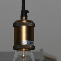 Suspension électrolytique de style mini classique vintage traditionnel