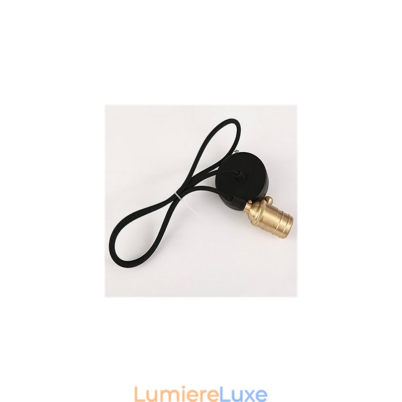 Lustre simple en cuivre minimaliste américain rétro