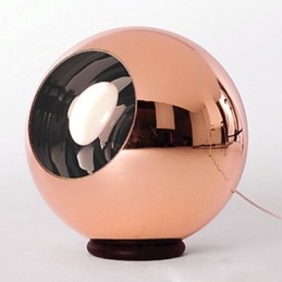 Lampe suspendue boule en verre galvanisé, style nordique rétro, simple et créative
