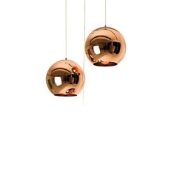 Lampe suspendue boule en verre galvanisé, style nordique rétro, simple et créative