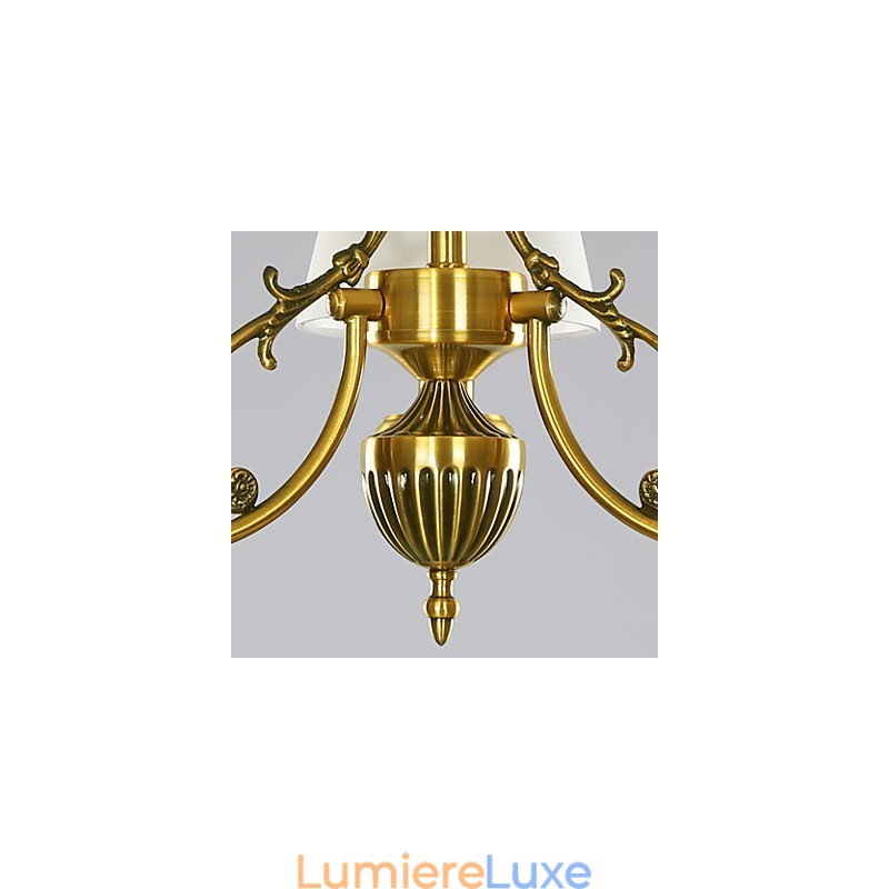 Famille de luminaires suspendus décoratifs modernes et contemporains blanc pur