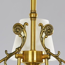 Famille de luminaires suspendus décoratifs modernes et contemporains blanc pur