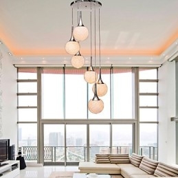 Plafonnier moderne et contemporain en métal galvanisé