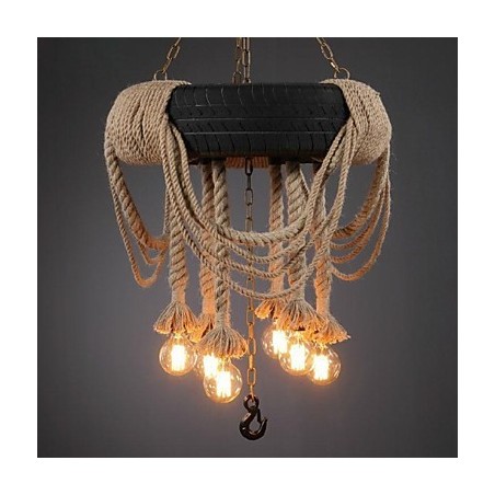 Suspension en plastique style peinture vintage Suspension en plastique style peinture vintage