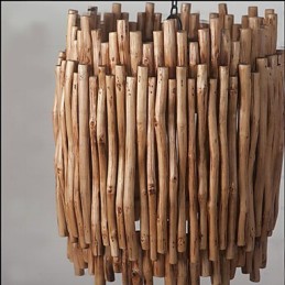Branche en bois massif