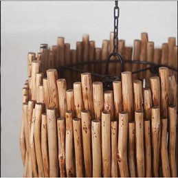 Branche en bois massif