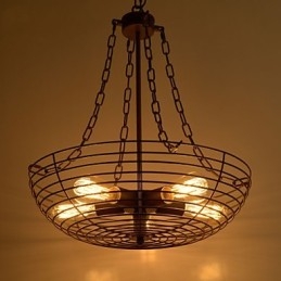 Plafonniers rétro classiques en métal, lampes suspendues simples, lampe suspendue de café