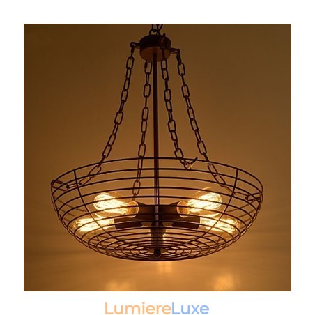 Plafonniers rétro classiques en métal, lampes suspendues simples, lampe suspendue de café Plafonniers rétro classiques en métal, lampes suspendues simples, lampe suspendue de café