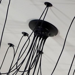 Plafonnier vintage Edison réglable à plusieurs niveaux, luminaire suspendu, style industriel, moderne et chic