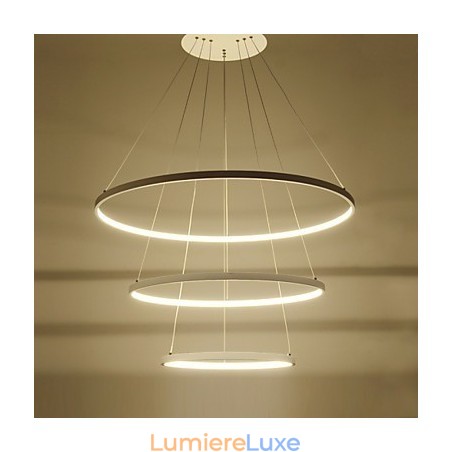 Suspension design moderne à trois anneaux Suspension design moderne à trois anneaux