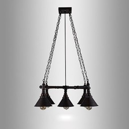 Plafonniers rétro classiques en métal, lampes suspendues simples, lampe suspendue de café