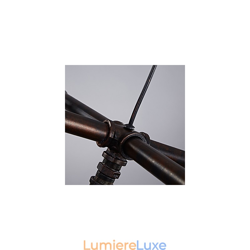 Plafonniers rétro classiques en métal, lampes suspendues simples, lampe suspendue de café