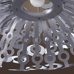 Suspension moderne avec abat-jour circulaire