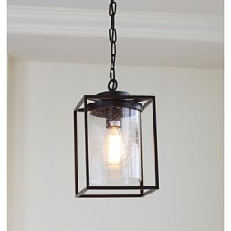 Cadre carré du plafond en verre de style campagnard nordique