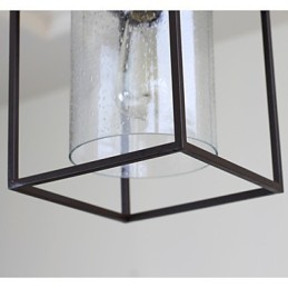 Cadre carré du plafond en verre de style campagnard nordique